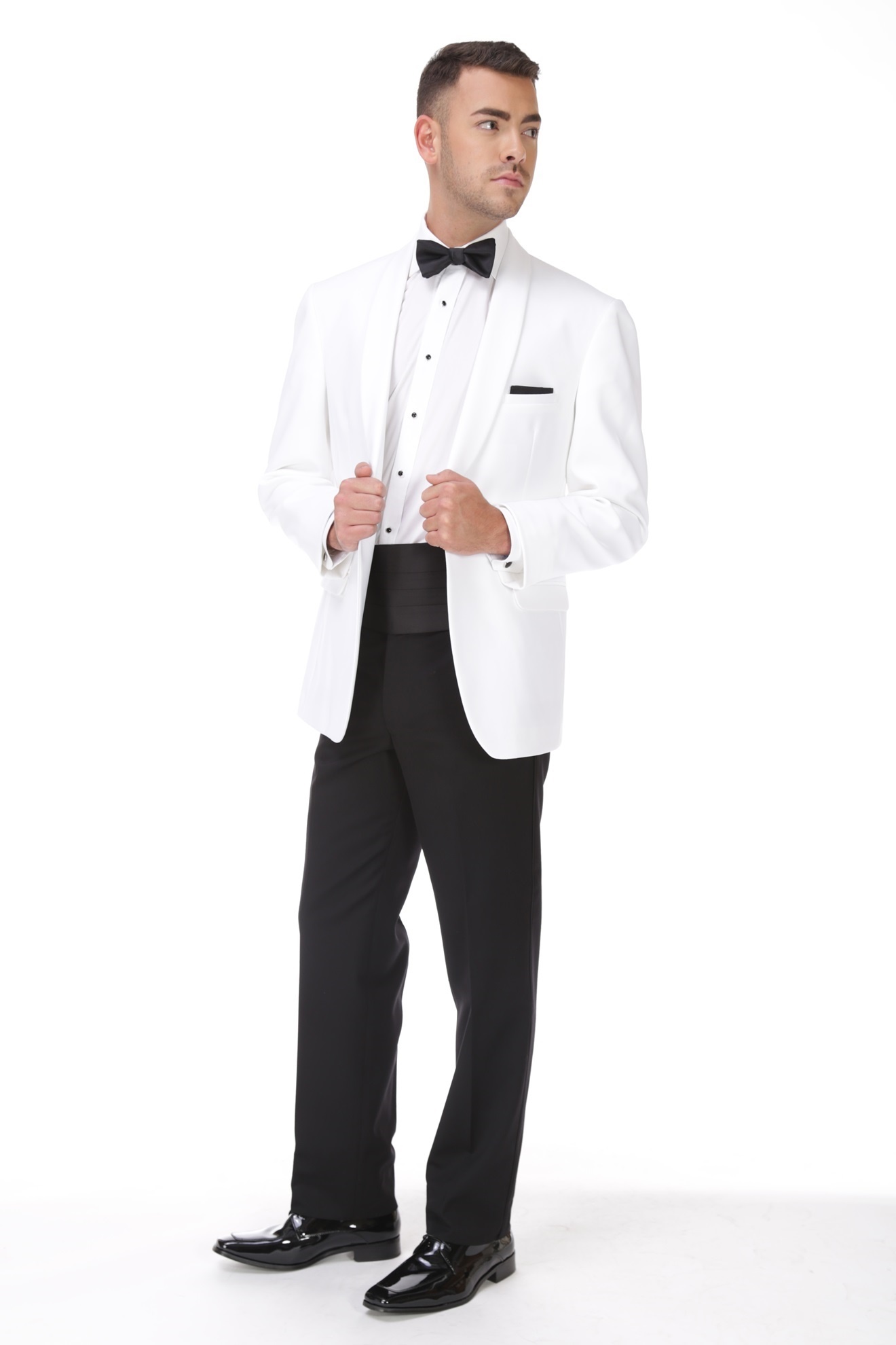 Modern White Dinner Jacket |Bernard's Formalwear | Durham NC | Tuxedo ...