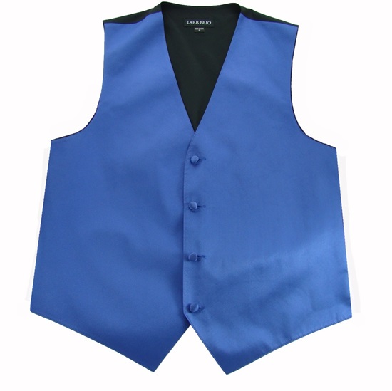 Simply Solid Sapphire Vest |Bernard's Formalwear | Durham NC | Tuxedo ...