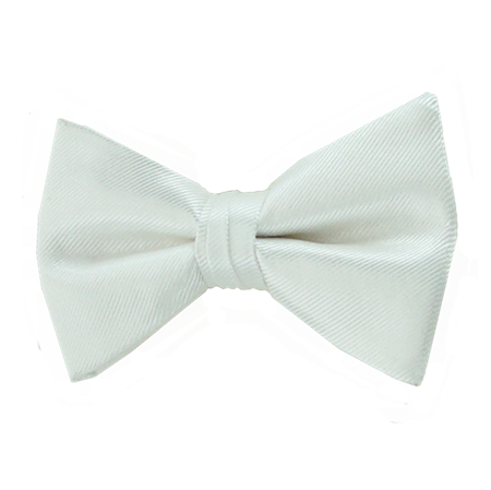 Picture of Simply Solid White Bow Tie