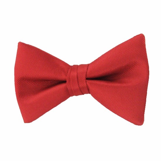 Picture of Simply Solid Ruby Bow Tie