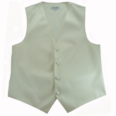 Picture of Simply Solid Ivory Vest