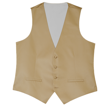 Picture of Modern Solid Toffee Gold Vest
