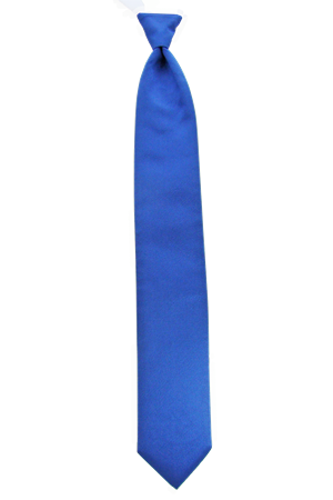 Picture of Simply Solid Sapphire Windsor Tie