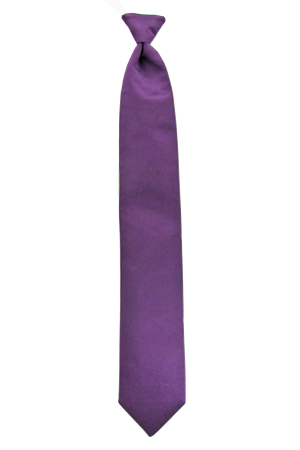 Picture of Simply Solid Aubergine Windsor Tie